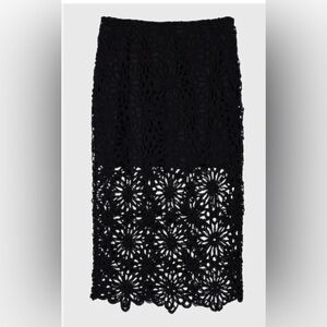 Express crochet midi skirt size 4